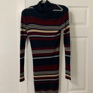 TURTLENECK MINI DRESS